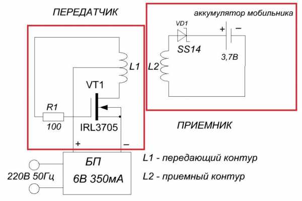 Последовательное соединение зарядок от телефона